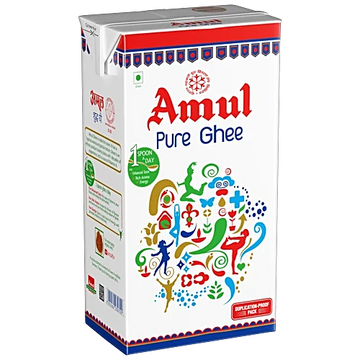 Amul Pure Ghee/Tuppa, 1 L Carton