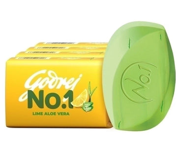 Godrej No 1 Lime & Aloevera soap 4*43 g (Pack of 4)