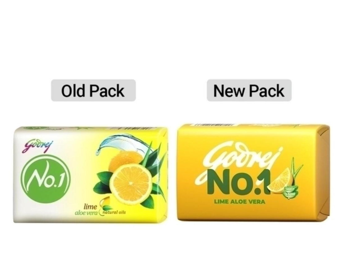 Godrej No 1 Lime & Aloevera soap 4*43 g (Pack of 4)