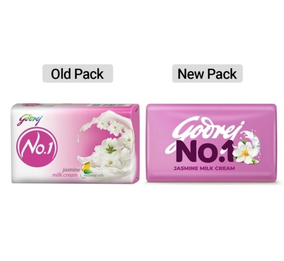 Godrej No.1 Jasmine Milk Cream soap 4*47 g