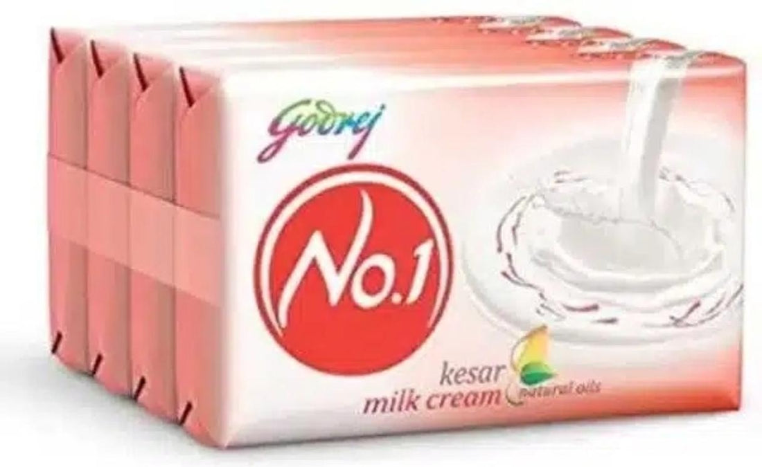Godrej No.1 Kesar Milksoap 4 *43 g