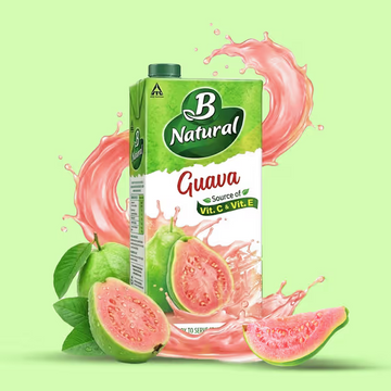 B Natural Guava Juice 2×1 L