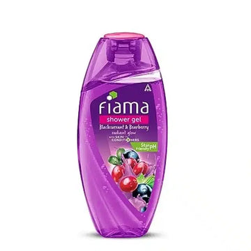 Fiama Shower Gel Blackcurrant & Bearberry Body Wash With Skin Conditioners For radiant Glow ,250 ml Bottle