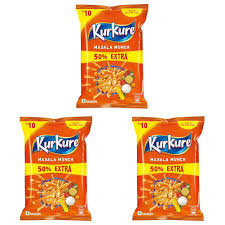 Kurkure Masala Munch 3×41.5 g (Set Of 3)