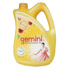 Gemini Refined Sunflower Oil 5 L