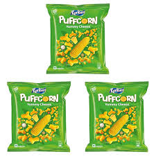 KurKure Puffcorn Yummy Cheese 3×31.2 g