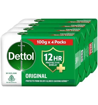 Dettol Cool Soap 100 g &  50 g  (Pack of 4 & 1)